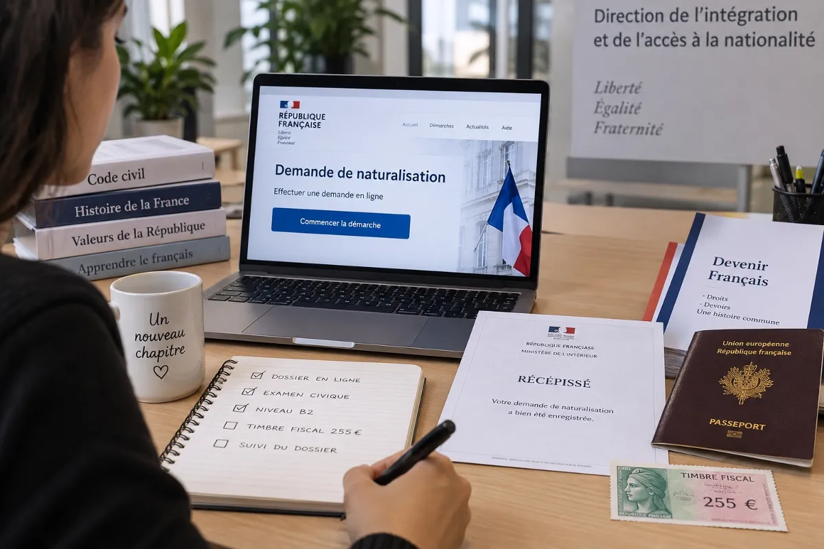 Délai de la naturalisation en 2026 : durée d’instruction et démarches à anticiper
